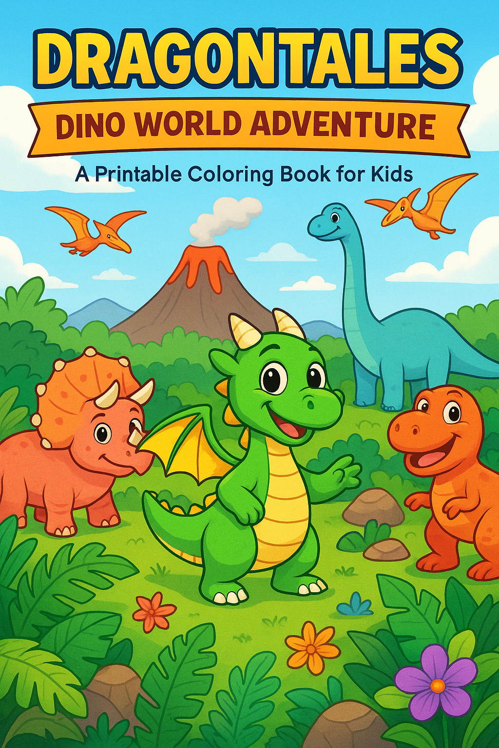 Dino World Adventure book cover
